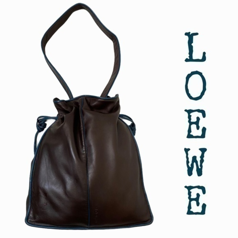 Loewe large Flamenco drawstring tote